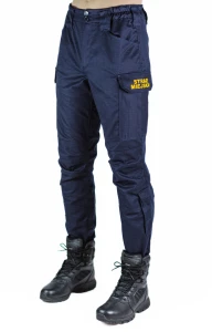 SPODNIE ĆWICZEBNE STRAŻ MIEJSKA GRANATOWE RIPSTOP