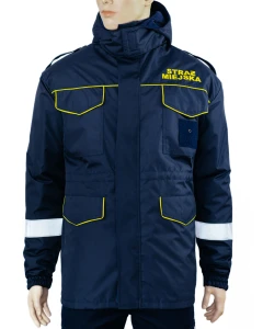 KURTKA CAŁOROCZNA 3/4 Z PODPINKĄ STRAŻ MIEJSKA | WZÓR II