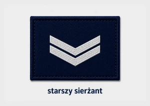DYSTYNKCJE NA SOFTSHELL POLICYJNE | STARSZY SIERŻANT