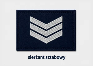 DYSTYNKCJE NA SOFTSHELL POLICYJNE | SIERŻANT SZTABOWY