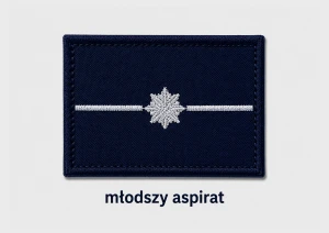 DYSTYNKCJE NA SOFTSHELL POLICYJNE | MŁODSZY ASPIRANT