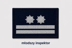 DYSTYNKCJE NA SOFTSHELL POLICYJNE | MŁODSZY INSPEKTOR