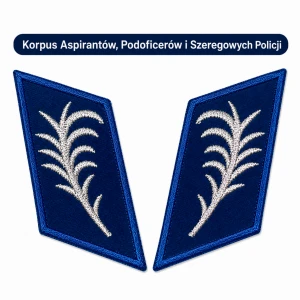 Palemki Policyjne Podoficerskie – Korpusówki Policji | Znak Korpusu na Mundur Galowy