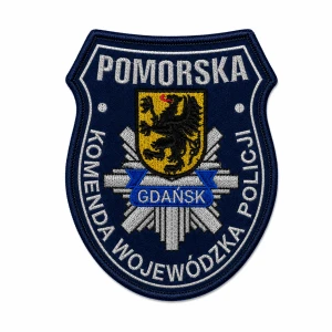 Tarcza Policyjna Pomorska KWP | Komenda Wojewódzka Policji w Gdańsku