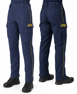 SPODNIE ZIMOWE SOFTSHELL STRAŻ MIEJSKA GRANATOWE