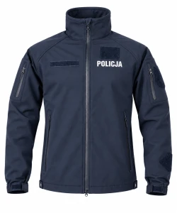 KURTKA SOFTSHELL POLICJA GRANATOWA  | MODEL M