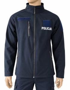 KURTKA SOFTSHELL POLICJA GRANATOWA | MODEL P