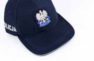 CZAPKA LETNIA Z DASZKIEM POLICJA GRANATOWA RIP-STOP