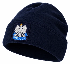 CZAPKA ZIMOWA POLAROWA GRANATOWA POLICJA