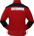 BLUZA POLAR RATOWNIK RATOWNICTWO MEDYCZNE CZERWONA