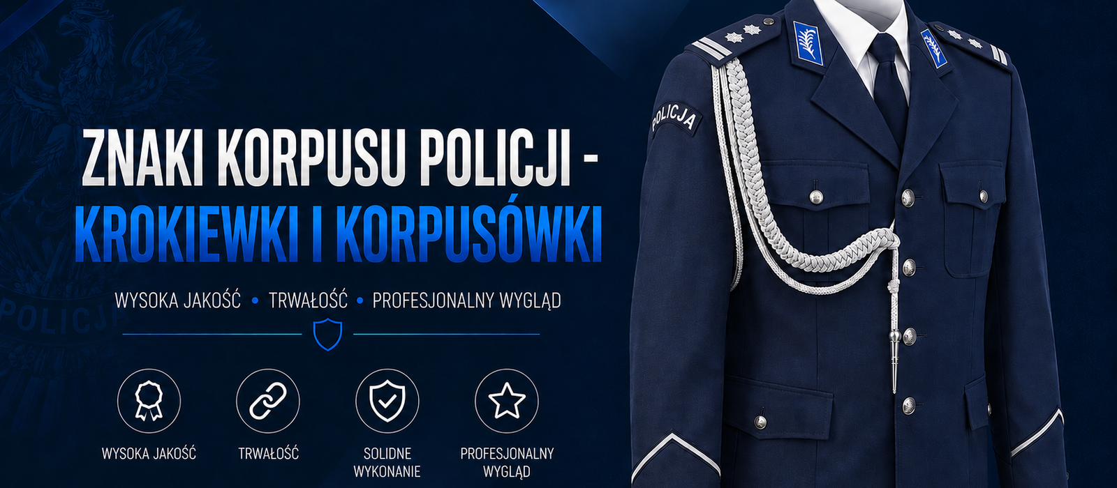 Korpusówki Policyjne, Patki, Palemki i Krokiewki Policji