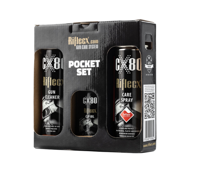 Zestaw do czyszczenia broni | Pocket Set RifleCX