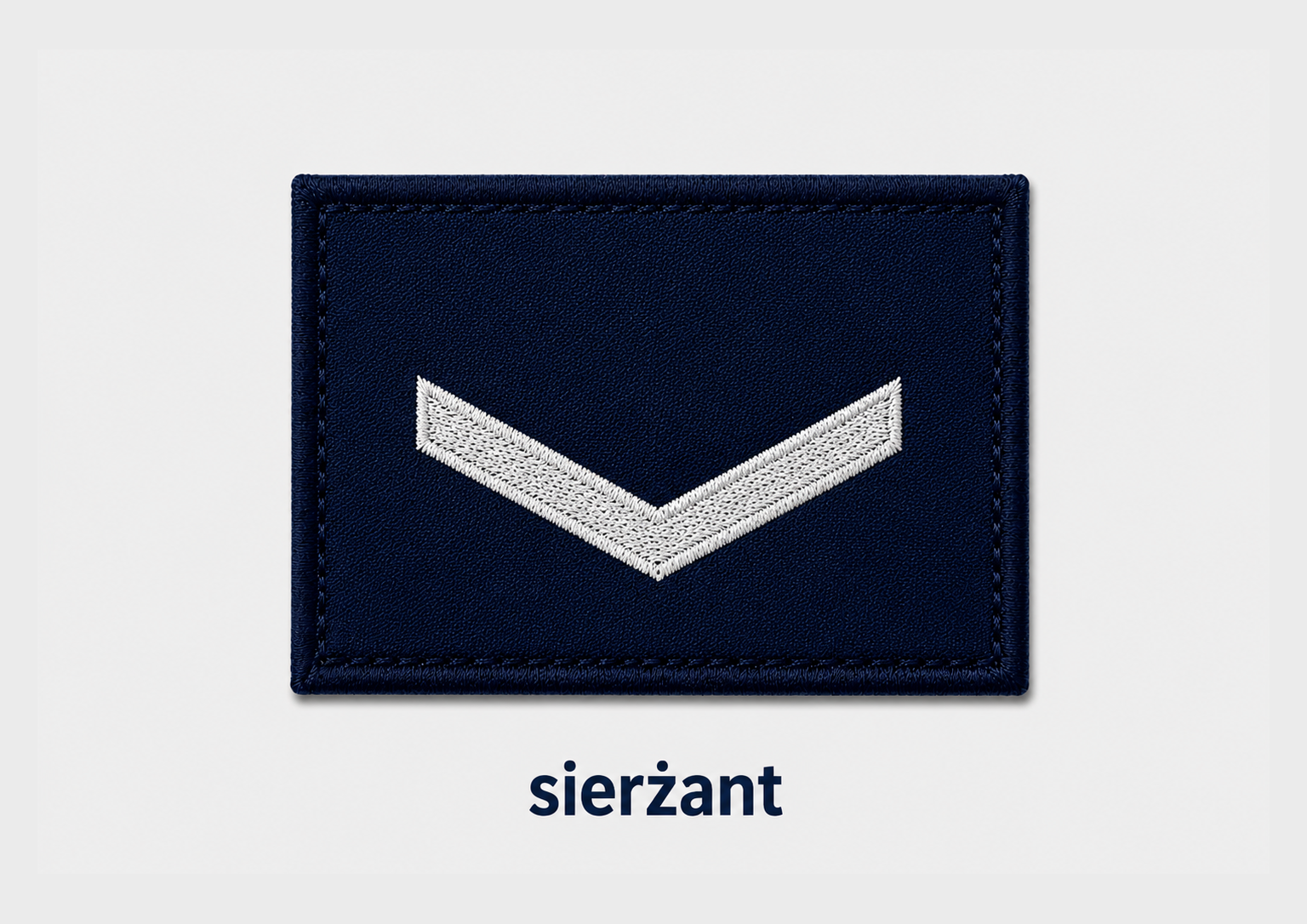 DYSTYNKCJE NA SOFTSHELL POLICYJNE SIERŻANT