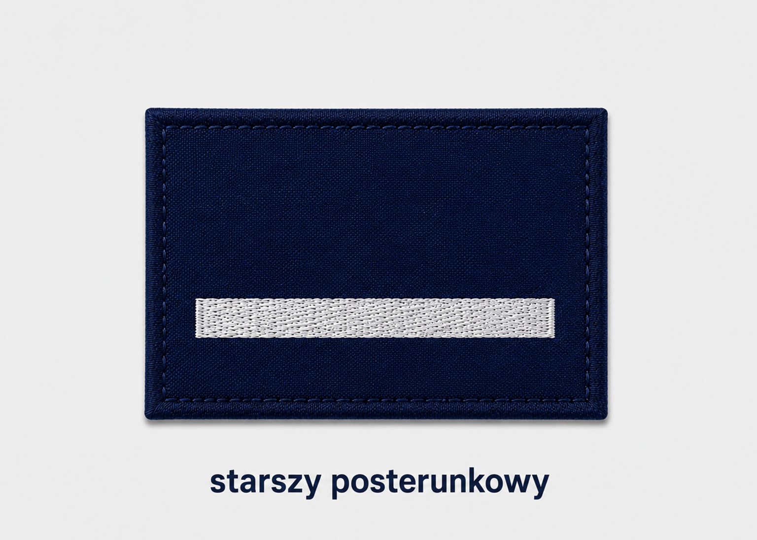 DYSTYNKCJE NA SOFTSHELL POLICYJNE STARSZY POSTERUNKOWY