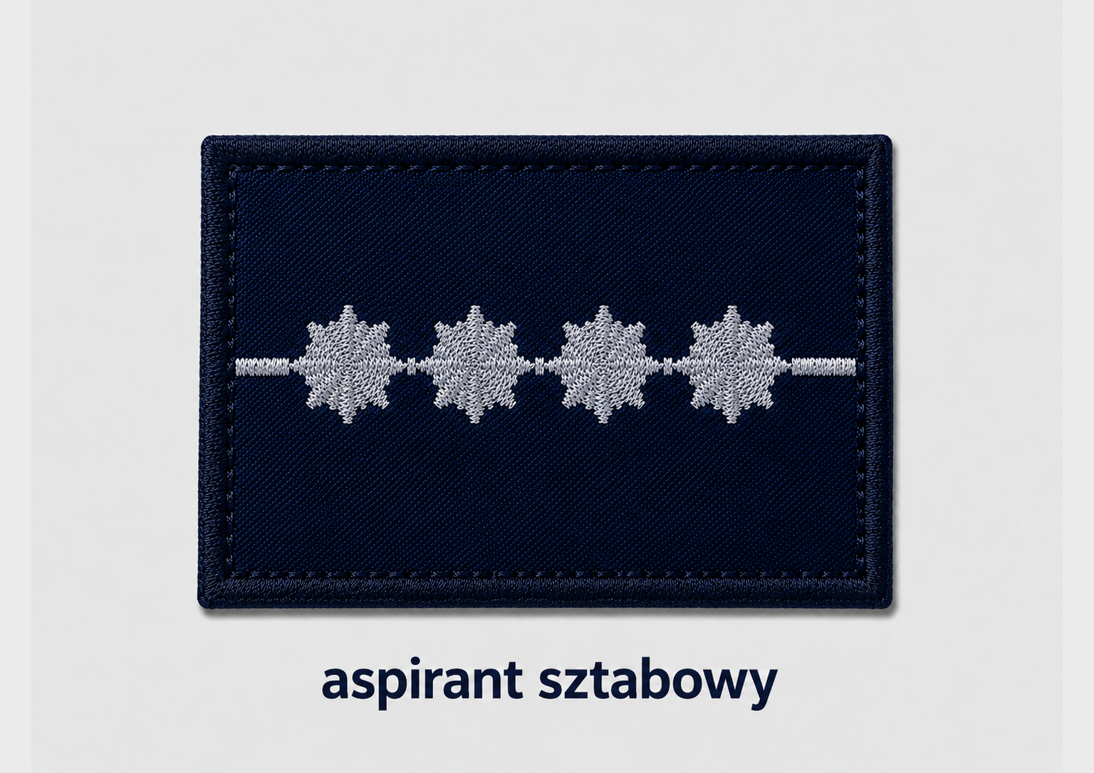YSTYNKCJE NA SOFTSHELL POLICYJNE ASPIRANT SZTABOWY