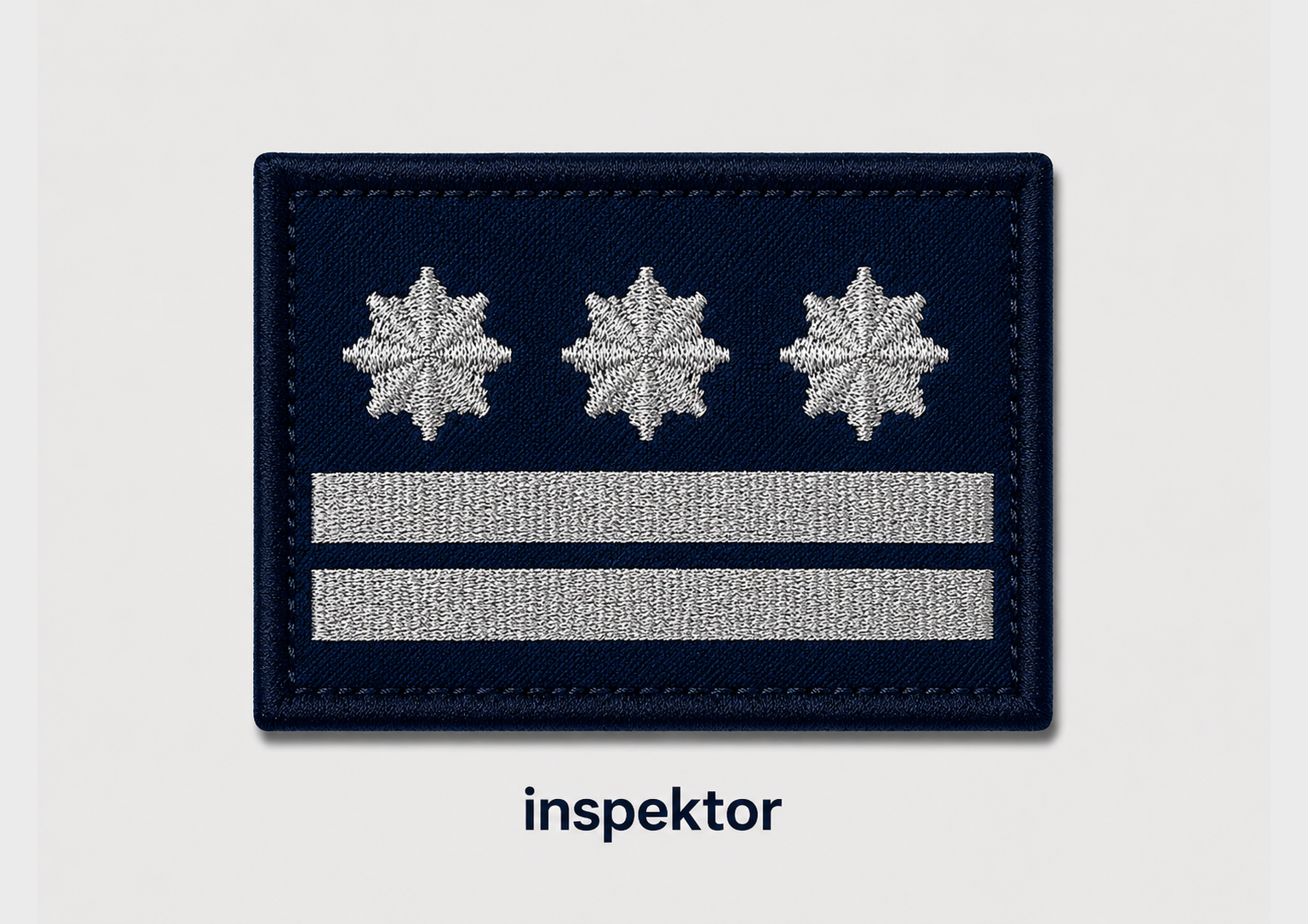 DYSTYNKCJE NA SOFTSHELL POLICYJNE INSPEKTOR