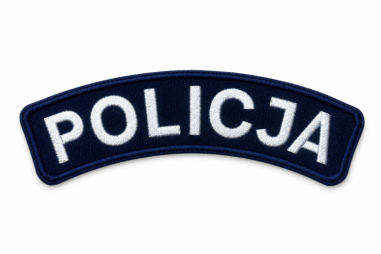 Naszywka POLICJA Łuczek – Emblemat na Mundur Wyjściowy i Galowy