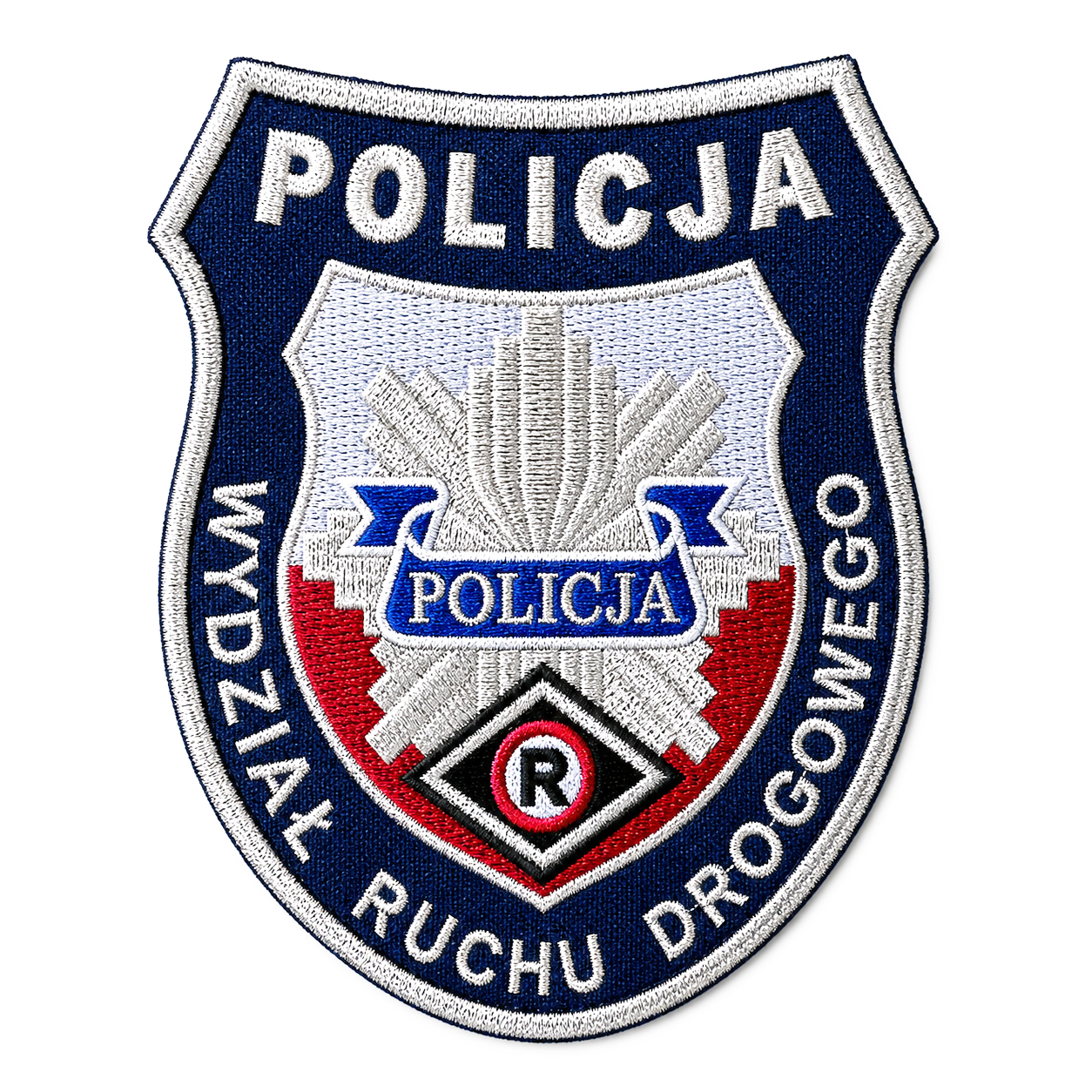 Tarcza Policyjna – Wydział Ruchu Drogowego | R-Gwiazda