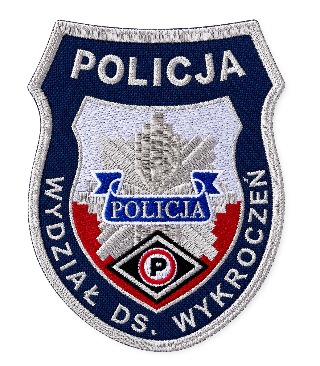 Tarcza Policyjna – Wydział ds. Wykroczeń | P-Gwiazda