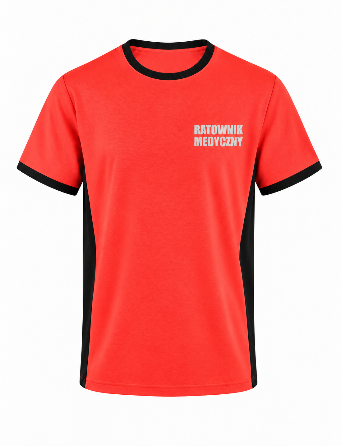 KOSZULKA T-SHIRT FLUO RATOWNICTWO MEDYCZNE ODBLASK